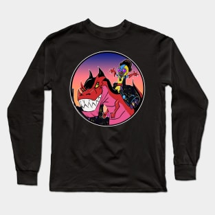 A girl and her pet Long Sleeve T-Shirt